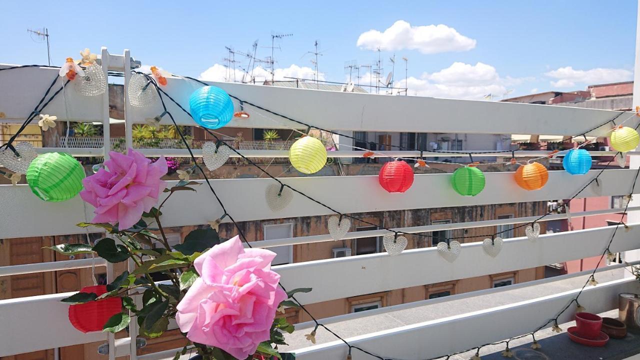 Sky-Terrace In Central Station, 3 Bedrooms Napoli Bagian luar foto